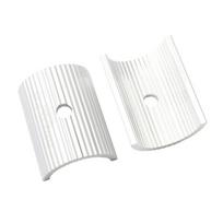 Dviračio Vairo Praplatinimo Adapteris 25.4mm Į 31.8mm/31.8mm Į 35mm Angą MTB Kelių Dviračio Vairo Laikikliui Silver 25.4 to 31.8mm
