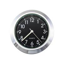 22-25 mm Motociklo Vairo Laikrodis Termometras Atsparus Vandeniui Ciferblatas Vairo tvirtinimas Yamaha Kawasaki dial clock watch juoda