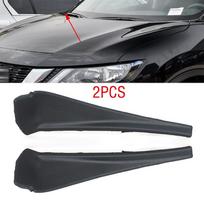 1 pora priekinio stiklo valytuvų gaubto apdailos dangtelis Vandens nukreipimo plokštė Kakliuko skydelis Nissan X-Trail Xtrail T32 Rogue one pair