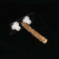 Paukštis Papūga Medinis Stovintis Pagaliukas Stovas Siurbtukas Dušo Laktuvė Baras Strypas Maudymosi Žaislas Augintinio Reikmenys Zanthoxylum 20cm