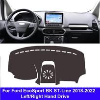 Automobilio prietaisų skydelio dangalas Ford EcoSport BK ST-Line 2018 - 2022 LHD RHD Prietaisų skydelio kilimėlis Saulės apsaugos padėkliukas Red LHD