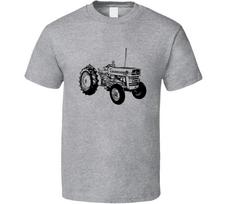 Massey Ferguson MF 135 Traktorius Ūkis Žemės ūkis Žemės ūkis Marškinėliai T-shirt Dovana Naujas 2XL