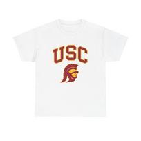 USC Football MULTIPLE COLORS Graphic T Shirt Unisex Heavy Cotton Tee XL