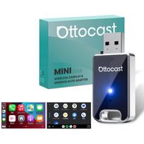 OTTOCAST MINI 2025 Naujausias belaidis, CarPlay ir Android Auto adapteris, Belaidis ryšys, Automatinis ryšys, 22 depth x 52