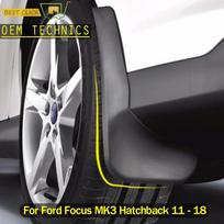 4vnt Fender Flares Automobilių purvasaugiai purvasaugiai, purvasaugiai, skirti Ford Focus 3 MK3 hečbekui 2011 2012 2013 2014 2015 2016 2017 m.