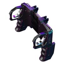 K21 PUGB Pagalbininkas 4 Pirštų Susiejimo Žaidimo Rankena Peace Elite Greito Šaudymo Mygtuko Valdiklis PUBG K21 black