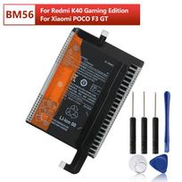 5065mAh Nauja Pakaitinė Baterija Xiaomi Redmi K40 Gaming Edition Xiaomi POCO F3 GT BM56 Telefono Baterija