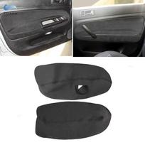 LHD 4Doors Automobilis 2vnt Zomša Oda raudona juoda porankio dangtelis Skirtas VW Passat B5 1998 1999 2000 - 2005 Priekinių durų porankio skydelis
