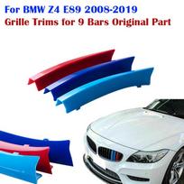Tinka BMW E89 Z4 2008- Priekinės grotelių (inkstų) spaustukas Lipdukas Juostelė Dangtelis Apdailė 9 juostelių grotelėms Automobilio dekoras