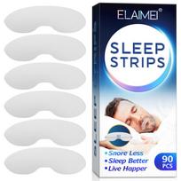 90 vnt./dėžutėje Miego juostelės Lipnios Anti-snoring Burnos juosta Geresniam nosies kvėpavimui Snarglėjimas burna 90pcs
