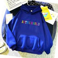ASTROWORLD Moteriški gobtuvukai Fleece Moteriški laisvalaikio megztiniai Unisex Gatvės stilius Y2K Harajuku Vyriški gobtuvukai Drabužiai S