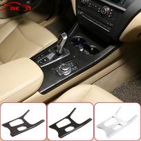 RHD&LHD Car Styling Center Console Gear Shift Panel Decoration Sticker Trim For BMW X3 F25 X4 F26 2011-2017 Interior C LHD