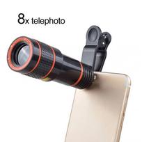 12x 8x optinio priartinimo makro HD objektyvas su objektyvo dangteliu telefono segtukas skirtas išmaniojo telefono fotoaparato objektyvui 8X lens