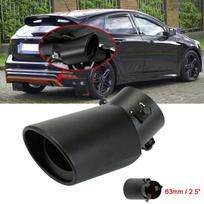 Ford Focus 2  Automobilio Išmetimo Vamzdis Nerūdijančio Plieno Galinis Išmetimo Vamzdis Duslintuvo Antgalis Matinis Juodas Universali Automobilio Išmetimo Sistema matt gray