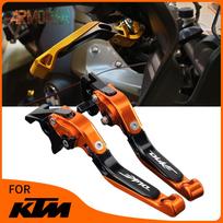 KTM DUKE 125 200 390 DUKE125 2014 -  DUKE200 2014 - 2016 DUKE390 Motociklo Priedai Reguliuojami Stabdžiai Sankaba DUKE LOGO Black2