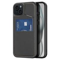 DUX DUCIS case RAFI II MAG with stand compatible with MagSafe for IPHONE 15 Plus, black