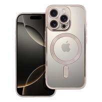 ELECTRO MAG COVER case compatible with MagSafe for IPHONE 16 Pro, grey titanium