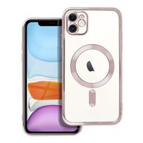 ELECTRO MAG COVER case compatible with MagSafe for IPHONE 11 in rose gold