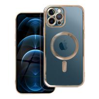 ELECTRO MAG COVER case compatible with MagSafe for IPHONE 12 Pro Max, gold