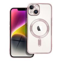 ELECTRO MAG COVER case compatible with MagSafe for IPHONE 14 in rose gold