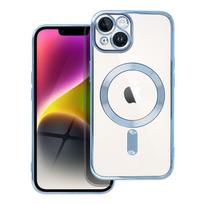 ELECTRO MAG COVER case compatible with MagSafe for IPHONE 14, blue