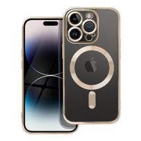 ELECTRO MAG COVER case compatible with MagSafe for IPHONE 14 Pro, gold