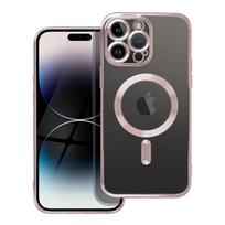 ELECTRO MAG COVER case compatible with MagSafe for IPHONE 14 Pro Max in rose gold