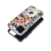 FORCELL F-PROTECT Mirage case compatible with MagSafe for IPHONE 14 Plus, bloom bush