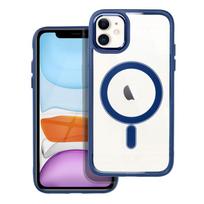 COLOR EDGE MAG COVER case compatible with MagSafe for IPHONE 11 in navy blue