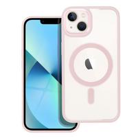 COLOR EDGE MAG COVER case compatible with MagSafe for IPHONE 13 in pink