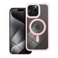 COLOR EDGE MAG COVER case compatible with MagSafe for IPHONE 15 Pro Max in pink