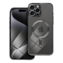 ELECTRO MAG COVER case compatible with MagSafe for IPHONE 15 Pro Max, black
