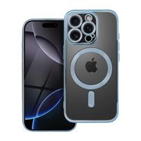 ELECTRO MAG COVER case compatible with MagSafe for IPHONE 16 Pro, blue