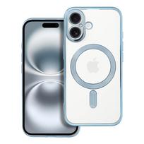 ELECTRO MAG COVER case compatible with MagSafe for IPHONE 16, blue