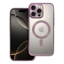 ELECTRO MAG COVER case compatible with MagSafe for IPHONE 16 Pro Max in deep purple