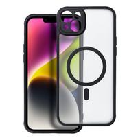 FULL MATTE MAG COVER case compatible with MagSafe for IPHONE 14 Plus, black