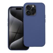 SILICONE case for iPhone 15 Pro, blue