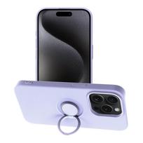 SILICONE RING case for iPhone 15 Pro, violet