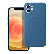SILICONE MAG COVER case compatible with MagSafe for IPHONE 12, blue