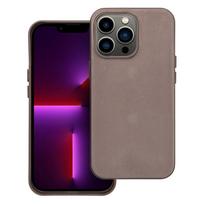 WOVEN MAG COVER case compatible with MagSafe for iPhone 13 Pro in light brown