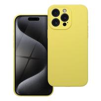 Case SILICONE 2mm for iPhone 15 Pro Max, lemon