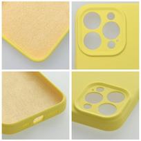 Case SILICONE 2mm for iPhone 16 Pro, lemon