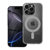 CLEAR MAG COVER case with camera protection, compatible with MagSafe, for IPHONE 16 PRO, transparent