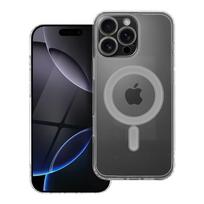 CLEAR MAG COVER case with camera protection, MagSafe compatible, for IPHONE 16 Pro Max, transparent
