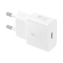 SAMSUNG original Type C charger + Type C to Type C cable, PD 3A, 25W GaN, EP-T2510XWEGEU, black, blister pack