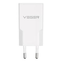 VEGER wall charger USB A + USB C QC PD 30W 30W1A1C white