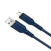 HOCO USB A to Lightning cable, 2.4A, X59, 1 m, blue