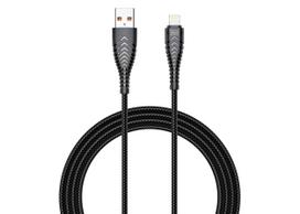 VEGER USB A to Lightning Cable, 2.4A, V105, 1.2 m, Black