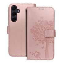 MEZZO bookcase for SAMSUNG A35 5G in tree rose gold