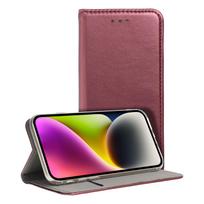 SMART MAGNETO Book Case for SAMSUNG M55 5G, Burgundy